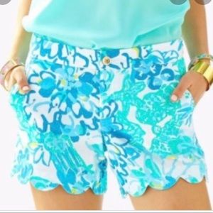 Lilly Pulitzer Buttercup Short Blue